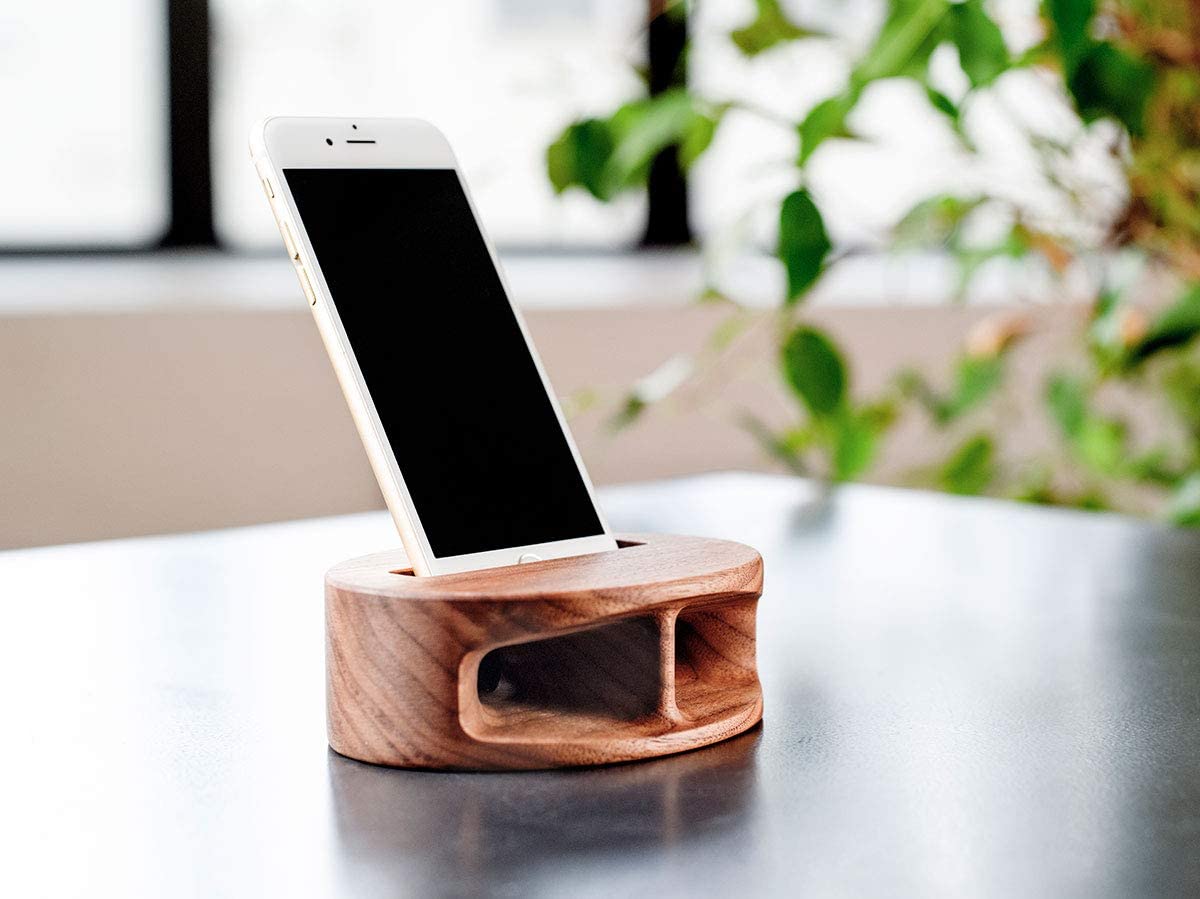 MUKUNE iPhone用 木製無電源スピーカー – 丸金商店｜日本の名品