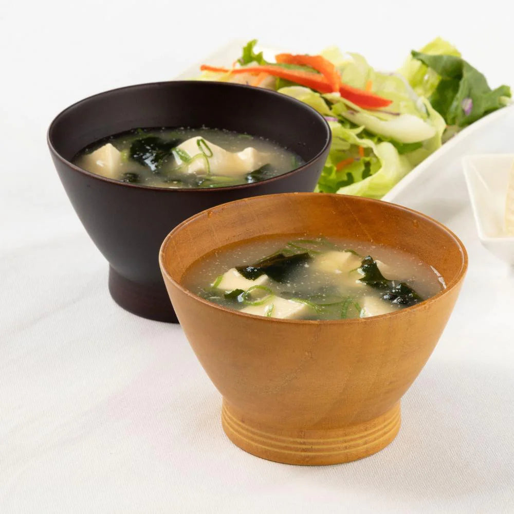 角田清兵衛商店 里山 スープボウル直径11.5×7㎝ 300ml ナチュラル ダークブラウン ナツメ材 ナノコート 食洗機対応 箱入 お椀 デザートボウル 茶碗