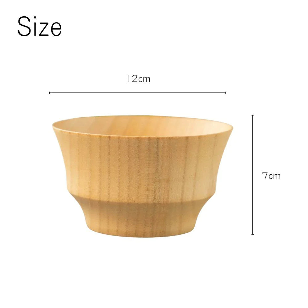 角田清兵衛商店 汁椀 B.C.HACHI type1 直径12×7㎝ 340ml ナツメ材 ナノコート 食洗機対応 箱入