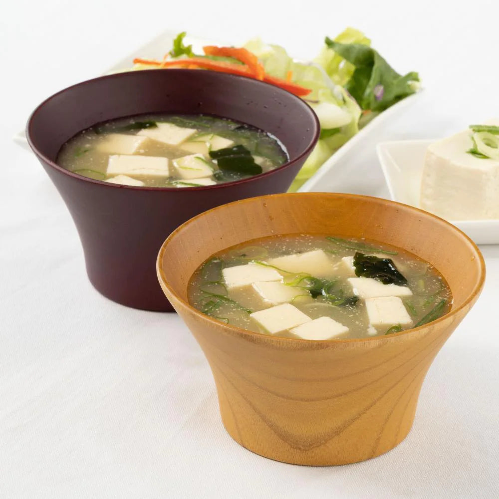 角田清兵衛商店 汁椀 B.C. KAME type1 直径13×7㎝ 340ml ナツメ材 ナノコート 食洗機対応 箱入