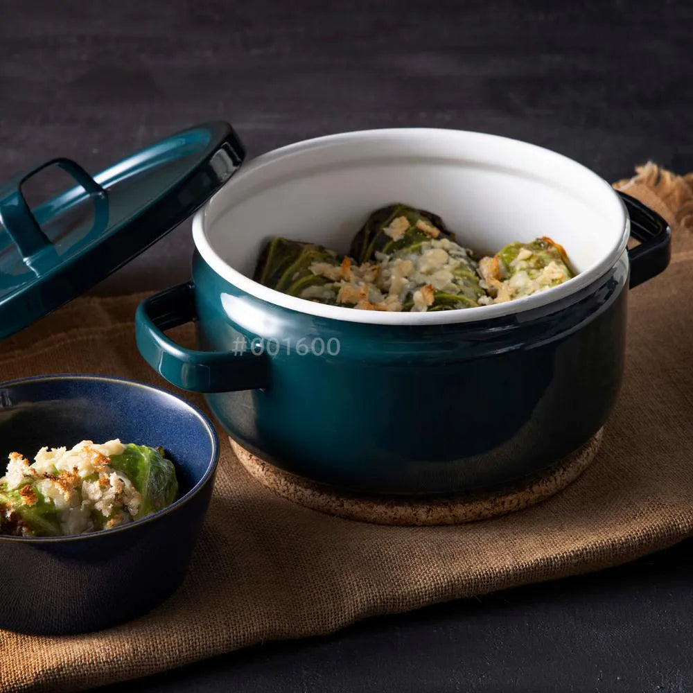 富士ホーロー 匠シリーズ キャセロール 20cm 両手鍋 約W27×D20.5×H13cm 容量3.0L 食洗機対応 ガス火対応 IH対応 鍋 琺瑯 シック