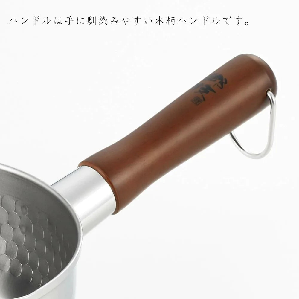 ヨシカワ 郷技 ステンレス雪平鍋 選べる3サイズ 15cm 18cm 20cm ステンレス 片手鍋 燕三条 IH ガス火対応 日本製