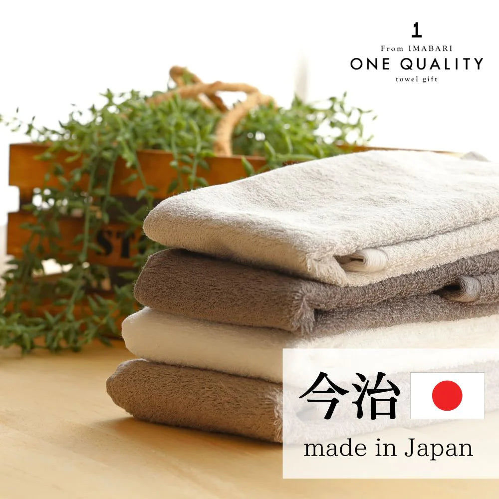 ONEQUALITY フェイスタオル 34×80cm 今治タオル 綿100% 家庭用 ONEQUALITY フェイスタオル 34×80cm 今治タオル 綿100% 家庭用