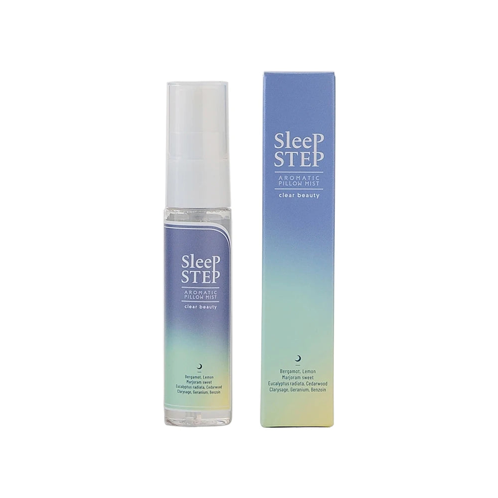 SLEEP STEP アロマティックピローミスト 30ml 枕にかけて エタノールフリー 無添加 香り 日本製