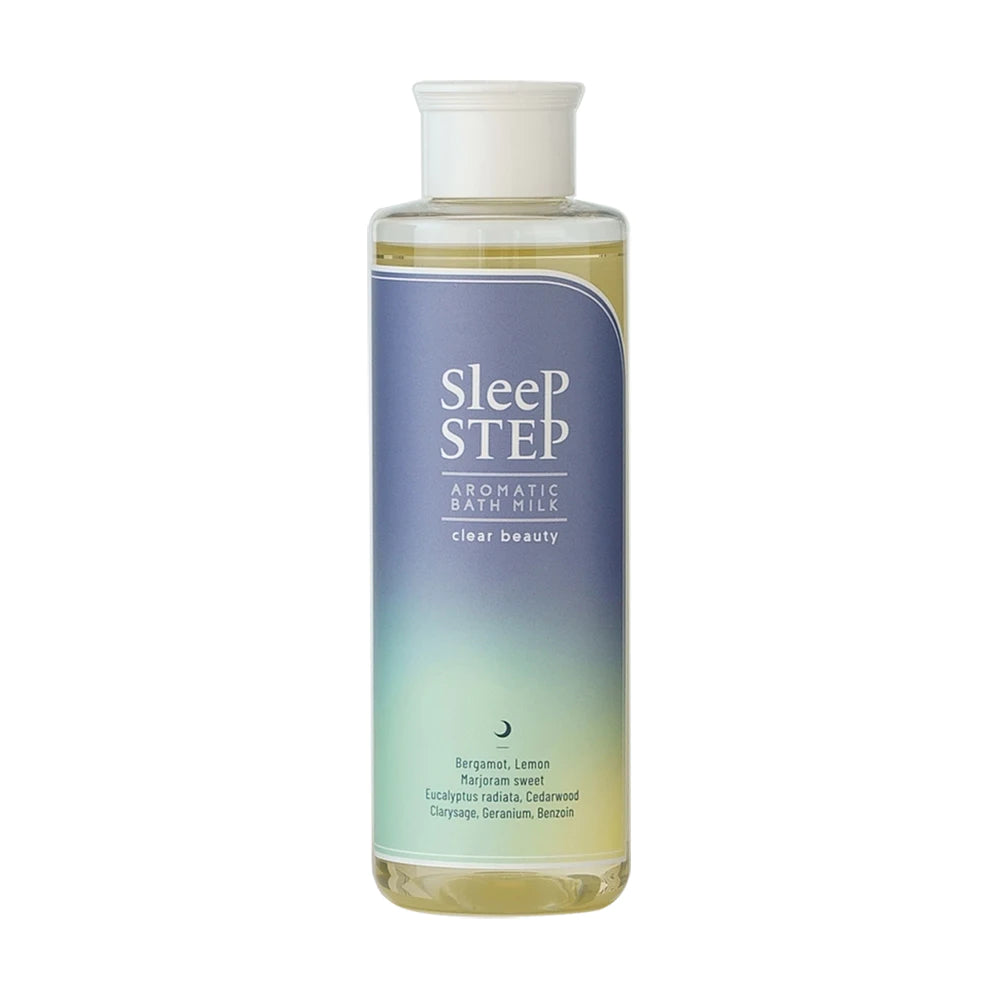 SLEEP STEP アロマティックバスミルク 200mL お風呂に入れて 乳白色 香り 日本製 保湿