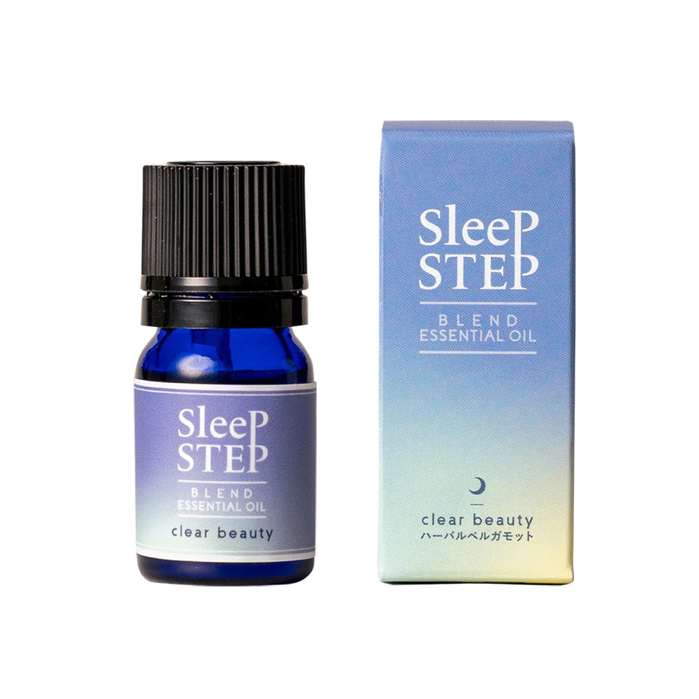 SLEEP STEP ブレンドエッセンシャルオイル 5mL おやすみ前に 天然精油 合成香料不使用 日本製