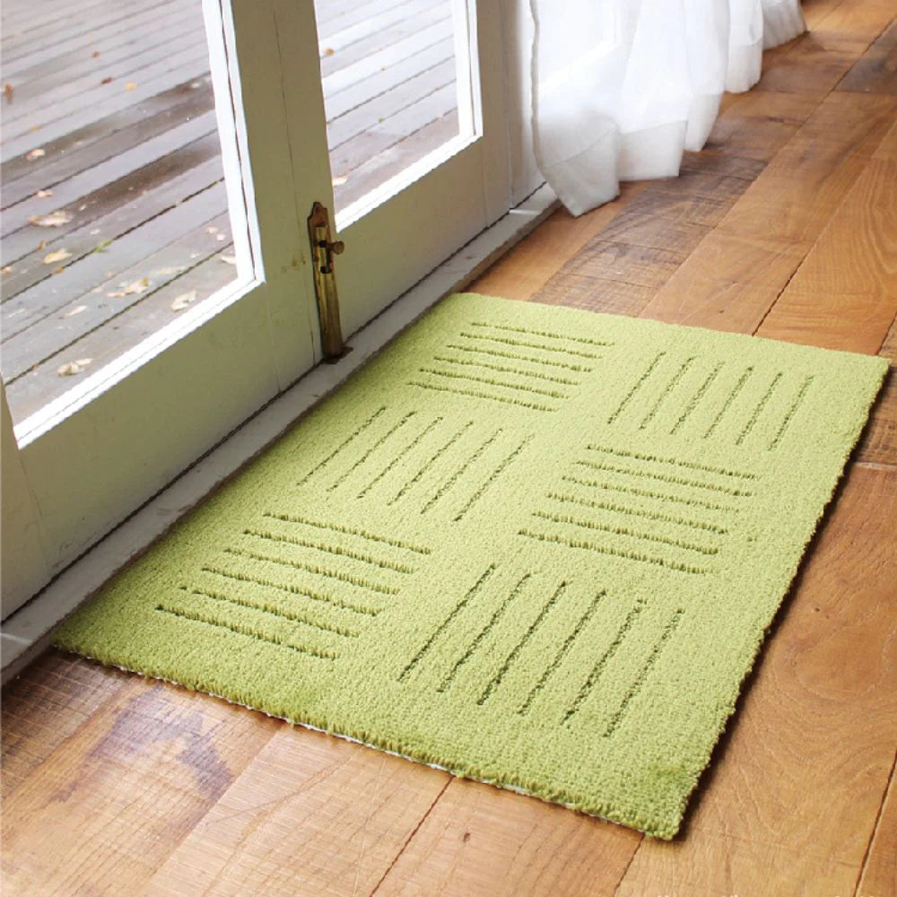 【1枚】オカ ピタプラスブリック キッチンマット 45×60 玄関マット ラグ ジョイントマット 大判  洗える 滑り止め 廊下敷き 床暖房対応 日本製