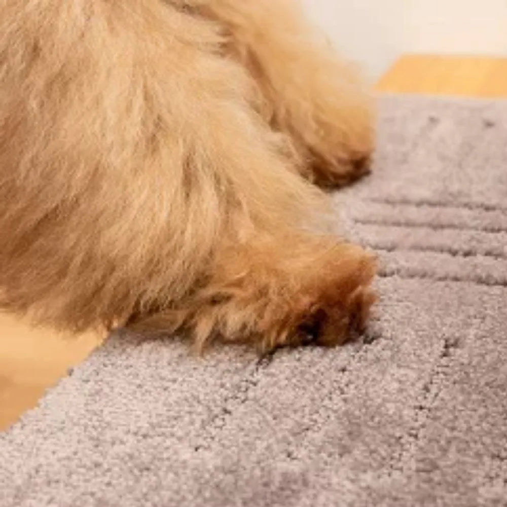 【5枚セット】オカ ピタぺトモ ミニサイズ 22×45 階段マット ペット ラグ  吸着マット クッション性 洗える ズレない 滑り止め 犬 猫 日本製