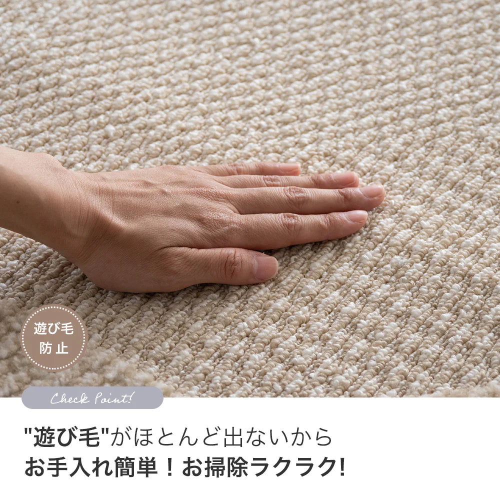 スミノエ novel ノベル ラグ ポリエステル 洗える 消臭 オールシーズン 滑り止め ホットカーペット・床暖房OK 日本製