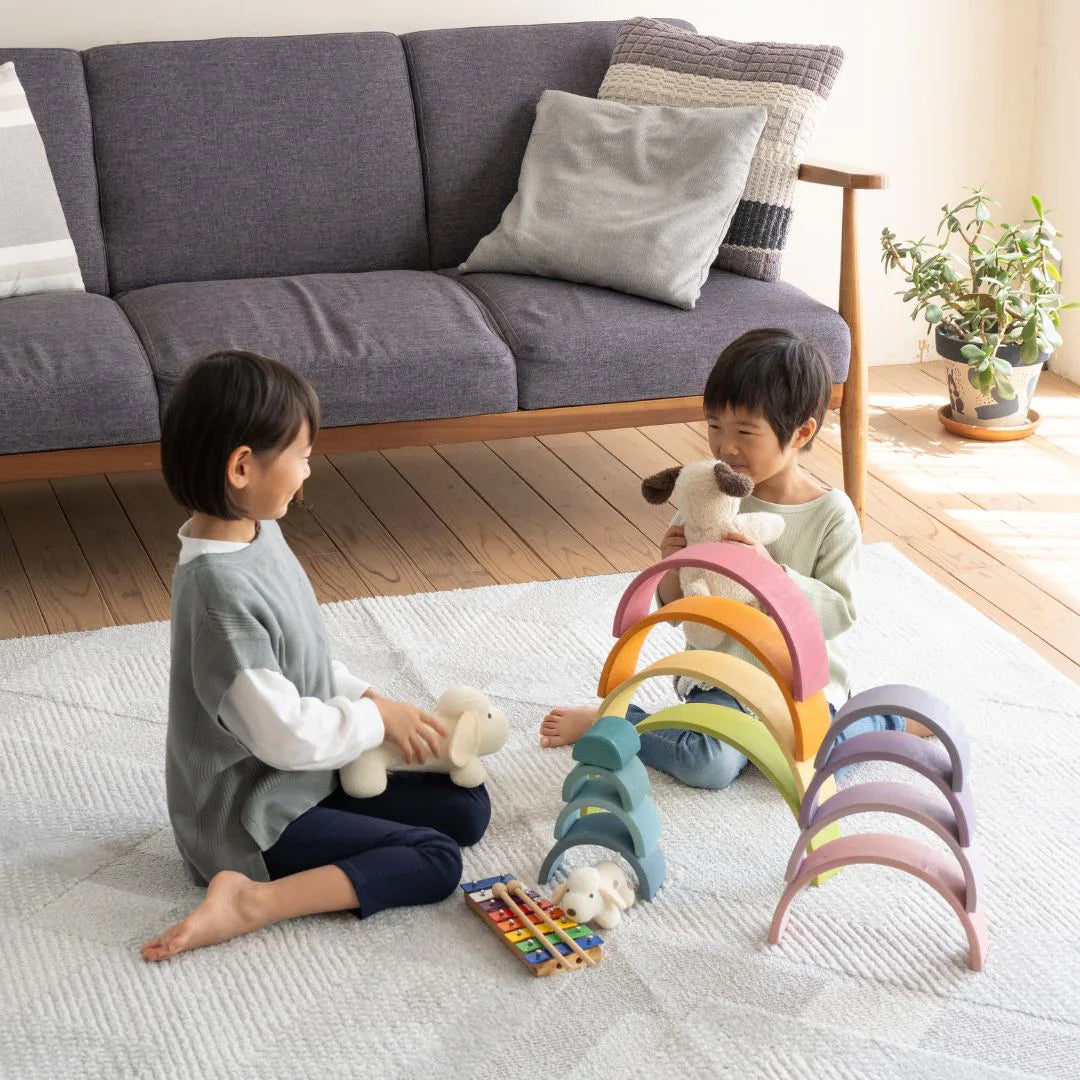 スミノエ bright ブライト ラグ ポリエステル 洗える 消臭 オールシーズン 滑り止め ホットカーペット・床暖房OK 日本製