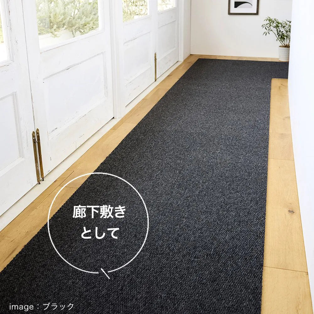 【10枚入/1箱】スミノエ タイルカーペット フローループ ループパイル 40×40 防音 ペット ラグ 犬 洗える 12㎜ 滑り止め 床暖房OK 日本製