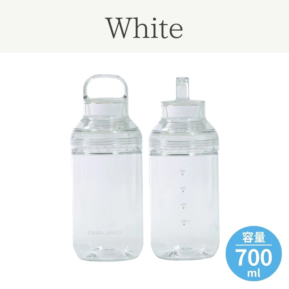 ウィルマックス エンバランス オンザゴーボトル 選べる2サイズ 2カラー700ml 1000ml 水筒 マイボトル メモリ付きトライタン素材 BPAフリー 日本製