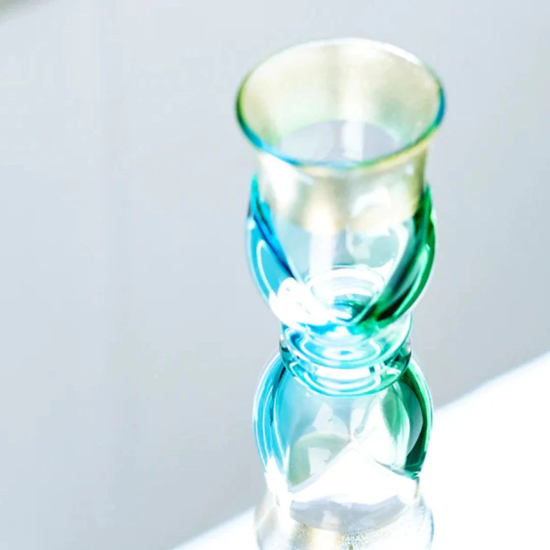 津軽びいどろ 盃 7月 夏の雲 盃12ヶ月コレクション ガラス 酒器 日本酒グラス ギフト 贈り物 ハンドメイド 手作り おしゃれ 日本製