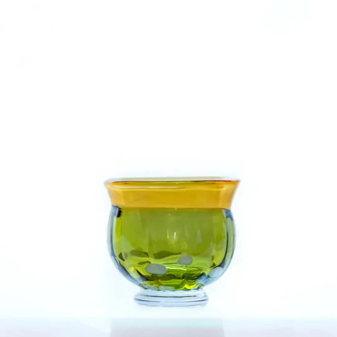 津軽びいどろ 盃 9月 月見 盃12ヶ月コレクション ガラス 酒器 日本酒グラス ギフト 贈り物 ハンドメイド 手作り おしゃれ 日本製