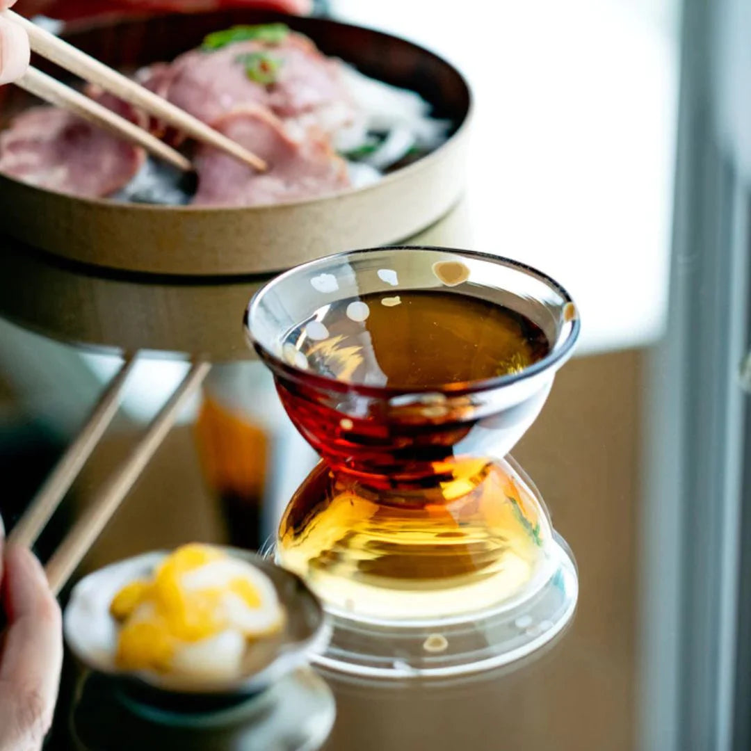 津軽びいどろ 盃 10月 秋の空 盃12ヶ月コレクション ガラス 酒器 日本酒グラス ギフト 贈り物 ハンドメイド 手作り おしゃれ 日本製