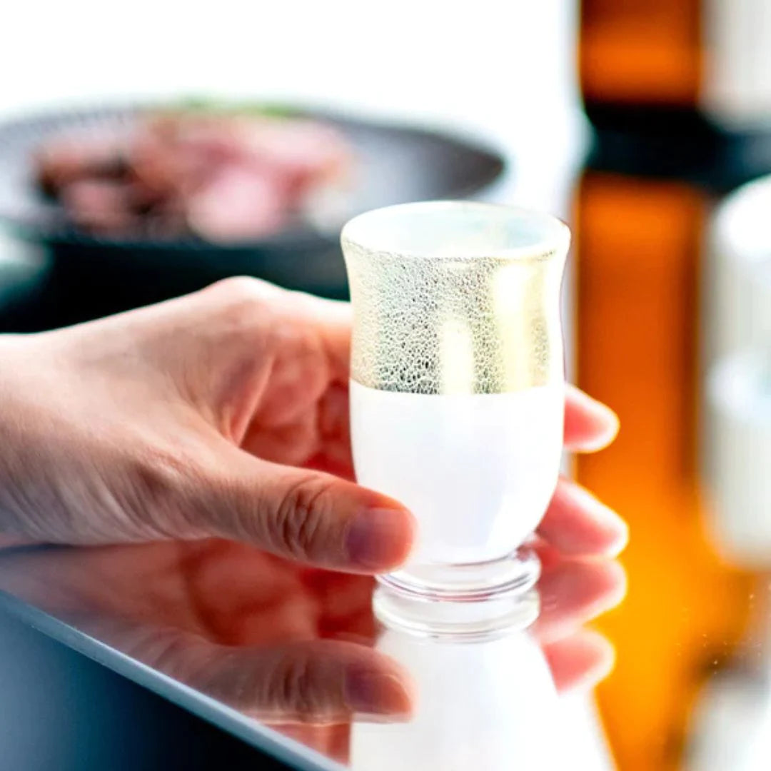 津軽びいどろ 盃 12月 冬銀河 盃12ヶ月コレクション ガラス 酒器 日本酒グラス ギフト 贈り物 ハンドメイド 手作り おしゃれ 日本製
