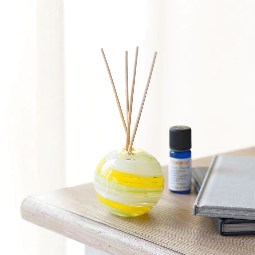 津軽びいどろ 彩手鞠 一輪挿し 花器 ガラス 花瓶 ギフト 贈り物 丸 小さい ハンドメイド 手作り おしゃれ 生け花 日本製