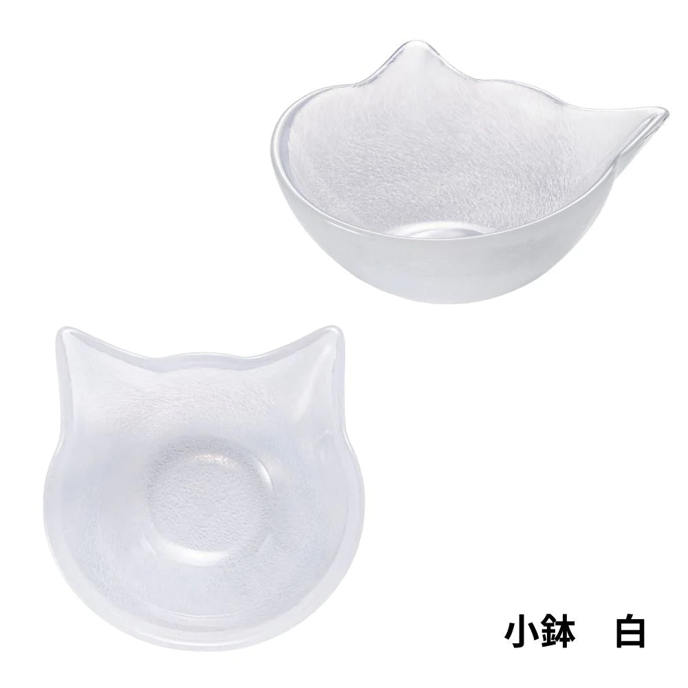 アデリア coconeco craft 小鉢 最大径114×高さ47mm 選べる5種類 ソーダガラス  猫 小皿 化粧箱入 日本製