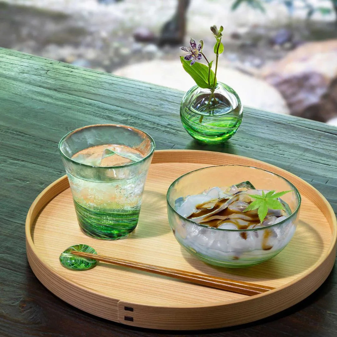 津軽びいどろ 六の色(むつのいろ) グラス 260ml ガラス お酒 おしゃれ ギフト 贈り物 ハンドメイド 手作り 日本製