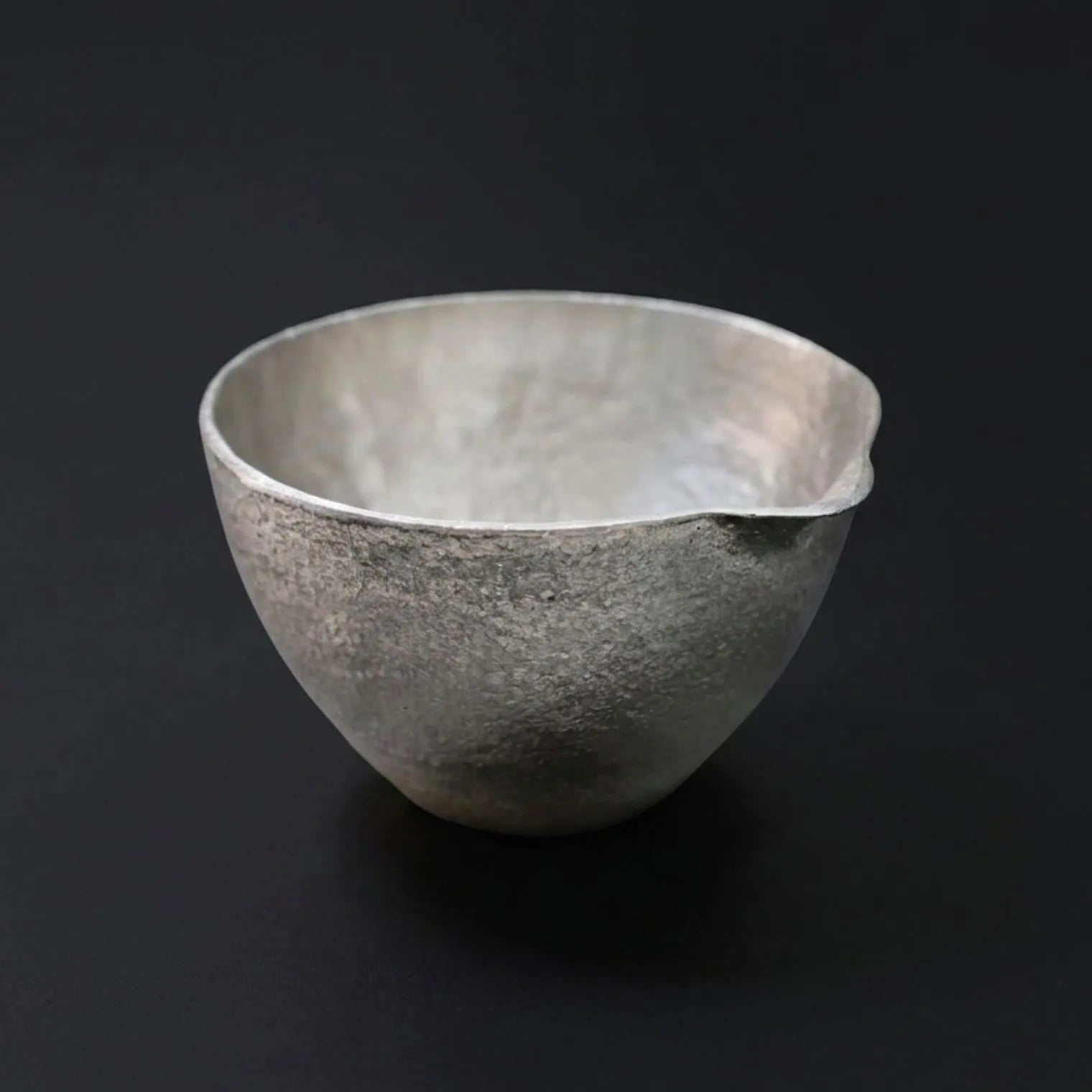 スタジオ一圭 角谷圭二郎 錫製 片口 (単品) 桐箱入り 人間国宝 角谷家 日本酒 酒器 徳利 カラフェ