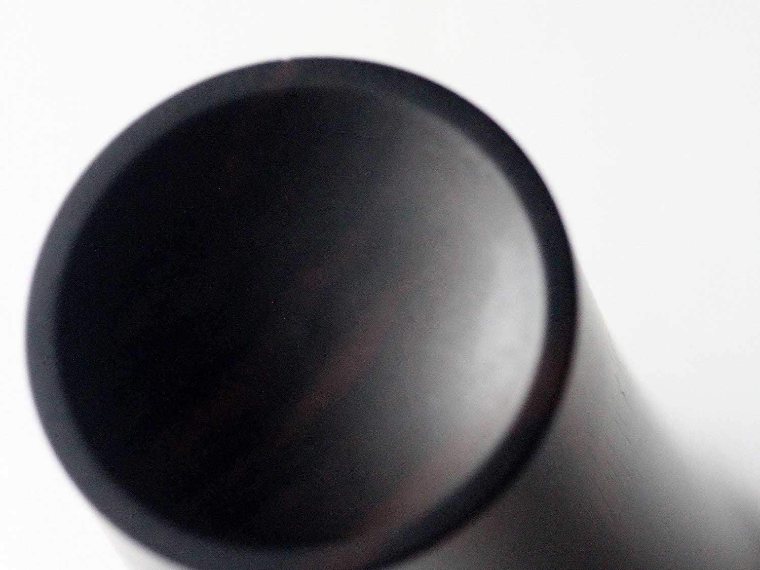 デュボアエボニー 本黒檀 シンプルグラス 口径約4.5cm×高さ約8cm