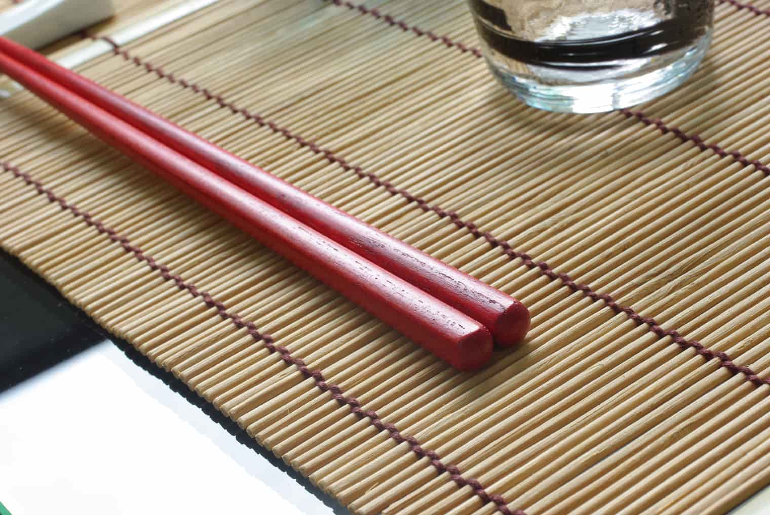紀州漆器 夫婦箸 伝統工芸 手塗り仕上げ 欅 2本セット 24cm・22.5cm